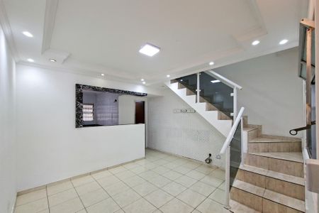 Sala de casa para alugar com 2 quartos, 77m² em Nova Mirim, Praia Grande