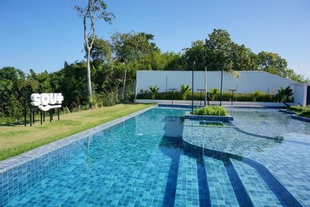 Studio à venda com 40m², 1 quarto e 1 vagaPiscina