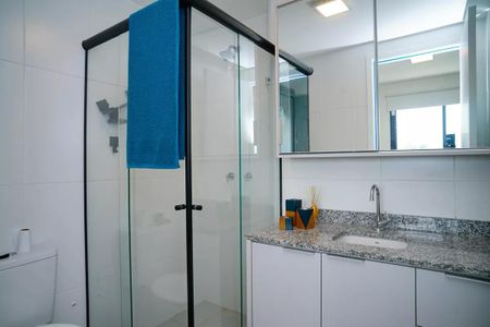 Studio à venda com 40m², 1 quarto e 1 vagaBanheiro
