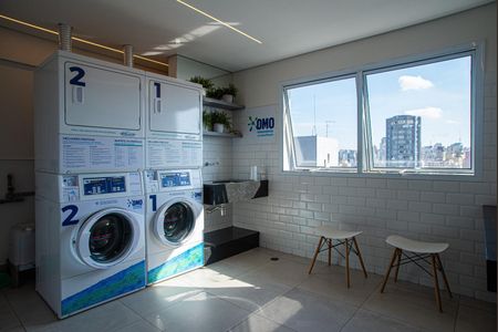 Studio para alugar com 26m², 1 quarto e sem vagaLavanderia