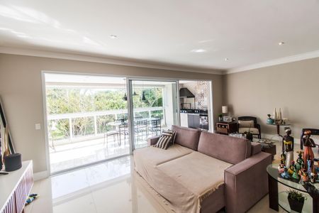 Sala de apartamento à venda com 3 quartos, 181m² em Alphaville Conde I, Barueri