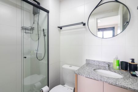 Apartamento para alugar com 26m², 1 quarto e sem vaga Apartamento para alugar com 26m², 1 quarto e sem vagaBanheiro