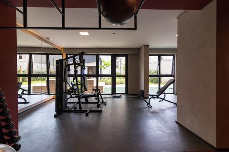 Apartamento para alugar com 26m², 1 quarto e sem vaga Apartamento para alugar com 26m², 1 quarto e sem vagaÁrea comum - Academia