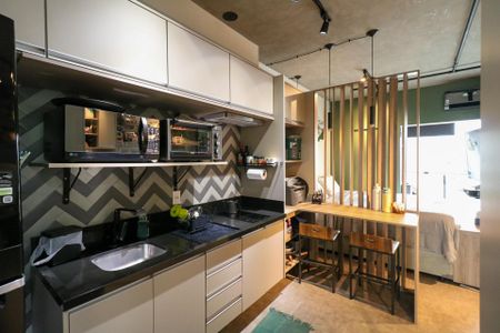 Studio à venda com 44m², 1 quarto e 1 vagaCozinha