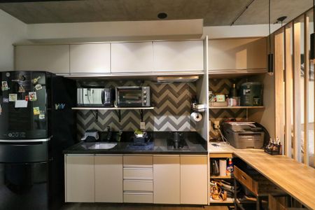 Studio à venda com 44m², 1 quarto e 1 vagaCozinha