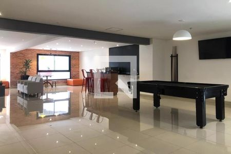 Studio à venda com 44m², 1 quarto e 1 vagaSalão de Festas