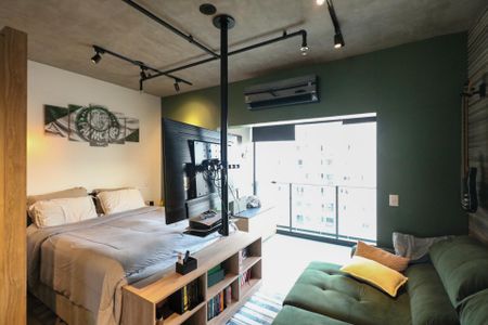 Studio à venda com 44m², 1 quarto e 1 vagaQuarto