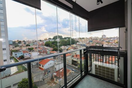 Studio à venda com 44m², 1 quarto e 1 vagaVaranda