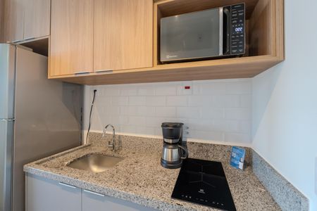 Studio à venda com 22m², 1 quarto e sem vagaCozinha