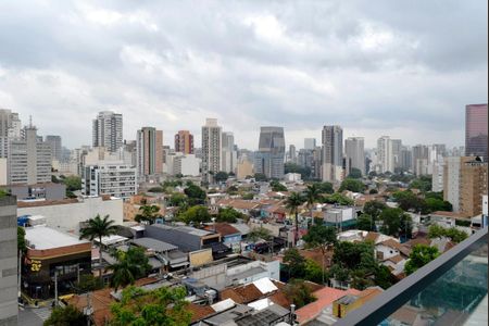 Studio para alugar com 24m², 1 quarto e sem vagaVista da piscina