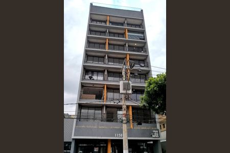 Studio para alugar com 24m², 1 quarto e sem vagaFachada