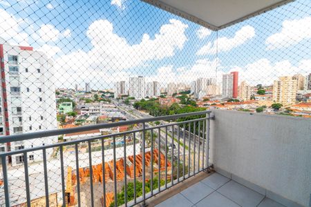 Sacada da Sala de apartamento para alugar com 3 quartos, 72m² em Vila Santa Catarina, São Paulo