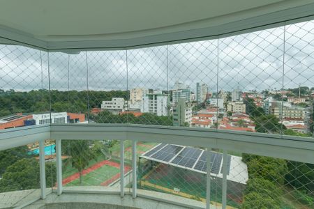 Varanda da Sala de apartamento à venda com 4 quartos, 195m² em São Luiz, Belo Horizonte