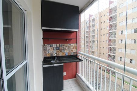 Varanda da Sala de apartamento à venda com 3 quartos, 70m² em Butantã, São Paulo