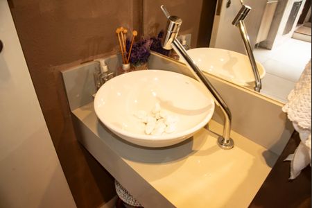 Casa à venda com 180m², 3 quartos e 3 vagasLavabo da área gourmet