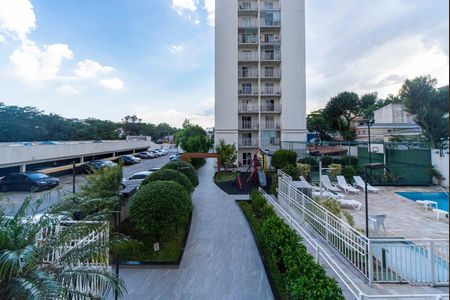 Vista da Varanda da Sala de apartamento à venda com 2 quartos, 56m² em Vila Alzira, Santo André
