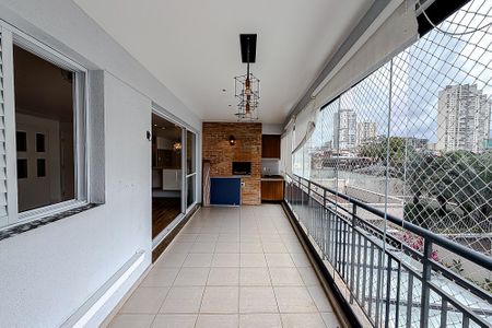 Varanda da Sala de apartamento para alugar com 3 quartos, 133m² em Ipiranga, São Paulo