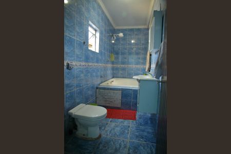 Banheiro da Suíte  de casa para alugar com 3 quartos, 120m² em Jardim Cipreste, São Bernardo do Campo