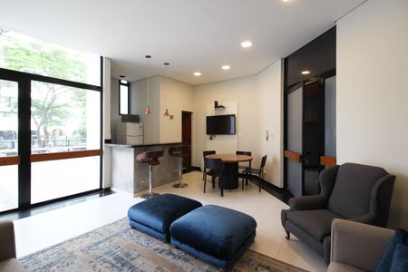 Apartamento para alugar com 70m², 1 quarto e 1 vaga Apartamento para alugar com 70m², 1 quarto e 1 vagaÁrea comum - Salão de festas