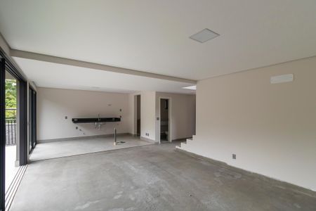 Sala e cozinha de casa de condomínio à venda com 3 quartos, 233m² em Ville Sainte Hélène, Campinas