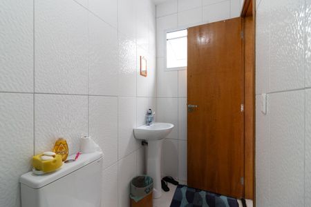 Banheiro de apartamento à venda com 1 quarto, 32m² em Jardim Cotinha, São Paulo