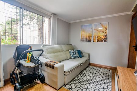 Sala de apartamento à venda com 2 quartos, 51m² em Jardim Alvorada, Santo André