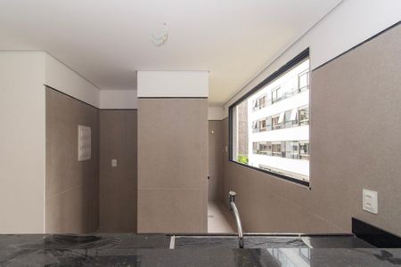 Cozinha de apartamento à venda com 2 quartos, 68m² em Lourdes, Belo Horizonte