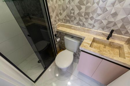 Apartamento para alugar com 33m², 2 quartos e sem vaga Apartamento para alugar com 33m², 2 quartos e sem vagaBanheiro