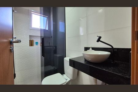 Apartamento para alugar com 104m², 2 quartos e 1 vaga Apartamento para alugar com 104m², 2 quartos e 1 vagaBanheiro da suíte