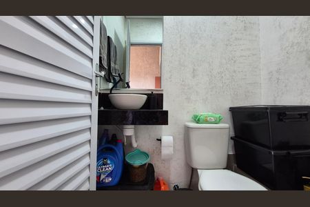 Banheiro de apartamento para alugar com 2 quartos, 104m² em Utinga, Santo André