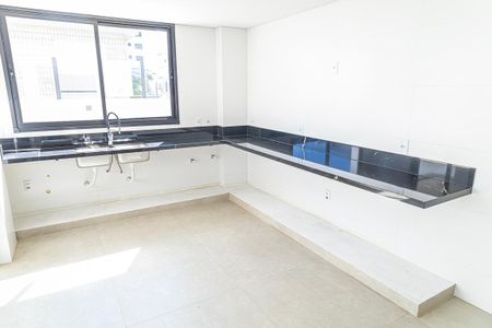 Cozinha de apartamento à venda com 4 quartos, 264m² em Liberdade, Belo Horizonte