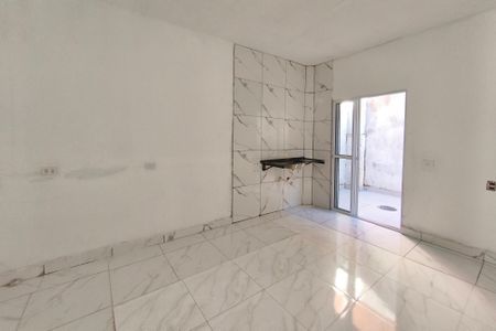 Sala - Cozinha - Quarto de casa para alugar com 1 quarto, 30m² em Jardim Esplanada, Campinas