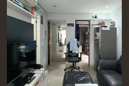 Sala/Cozinha de apartamento para alugar com 1 quarto, 42m² em Vila Olímpia, São Paulo