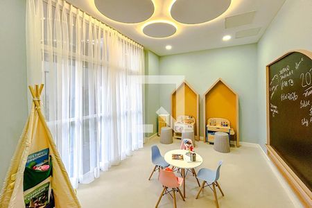 Studio para alugar com 28m², 1 quarto e sem vaga Studio para alugar com 28m², 1 quarto e sem vagaÁrea comum - Brinquedoteca