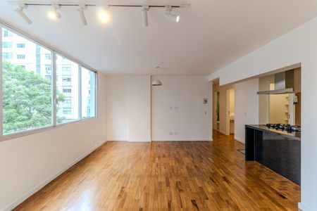 Sala de apartamento para alugar com 3 quartos, 129m² em Higienópolis, São Paulo