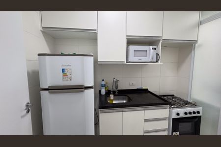 Studio à venda com 27m², 1 quarto e sem vagaCozinha