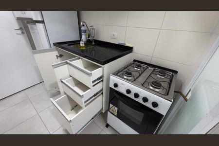 Studio à venda com 27m², 1 quarto e sem vagaCozinha