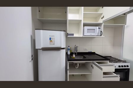 Studio à venda com 27m², 1 quarto e sem vagaCozinha