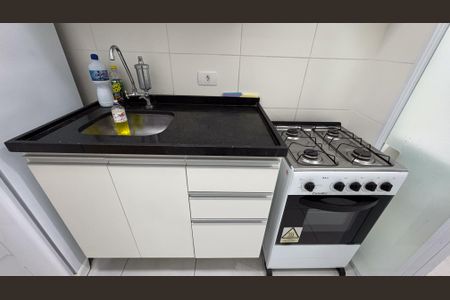 Studio à venda com 27m², 1 quarto e sem vagaCozinha