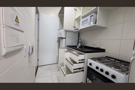 Studio à venda com 27m², 1 quarto e sem vagaCozinha