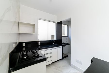 Cozinha de kitnet/studio para alugar com 1 quarto, 40m² em São Pedro, Belo Horizonte