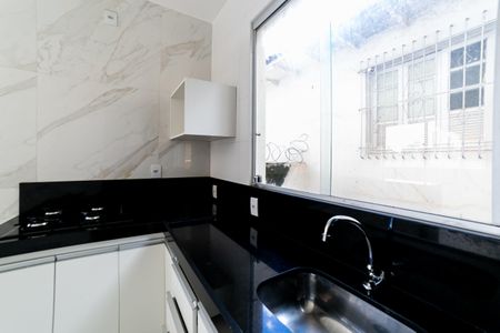 Cozinha de kitnet/studio para alugar com 1 quarto, 40m² em São Pedro, Belo Horizonte