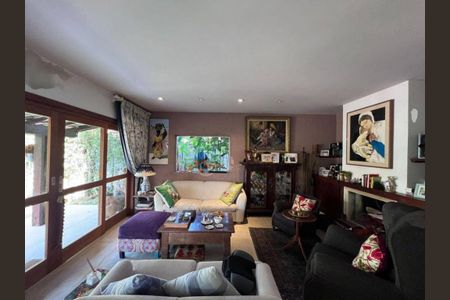 Sala  de casa de condomínio à venda com 1 quarto, 320m² em Residencial Tres (alphaville), Santana de Parnaíba