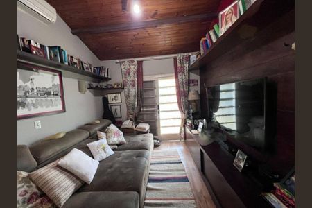 Sala  de casa de condomínio à venda com 1 quarto, 320m² em Residencial Tres (alphaville), Santana de Parnaíba