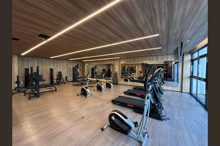 Studio para alugar com 24m², 1 quarto e sem vaga Studio para alugar com 24m², 1 quarto e sem vagaAcademia