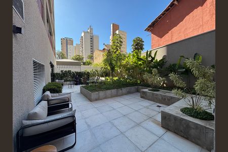 Área comum de kitnet/studio para alugar com 1 quarto, 24m² em Pinheiros, São Paulo