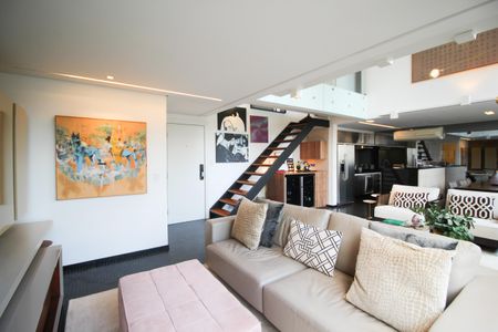 Sala de apartamento para alugar com 2 quartos, 90m² em Vila Nova Conceição, São Paulo