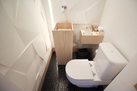 Lavabo de apartamento para alugar com 2 quartos, 90m² em Vila Nova Conceição, São Paulo