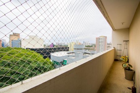 Varanda da sala de apartamento à venda com 4 quartos, 285m² em Centro, Santo André