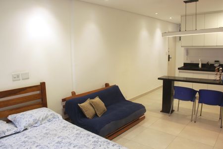 Studio de kitnet/studio para alugar com 1 quarto, 35m² em Aparecida, Santos